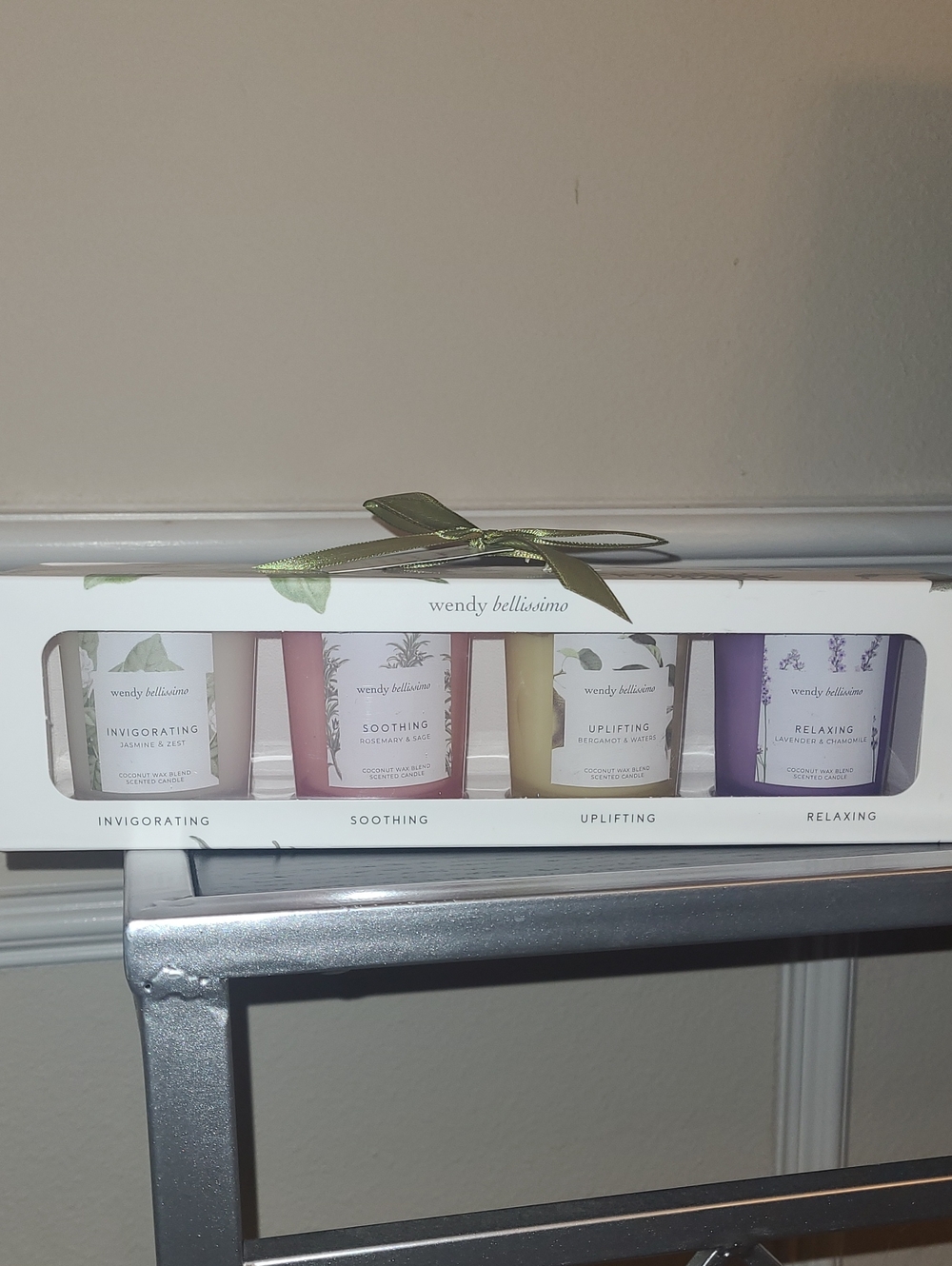 Wendy Bellissimo Candle Gift Set - Lavender, Yellow, Pink, Purple